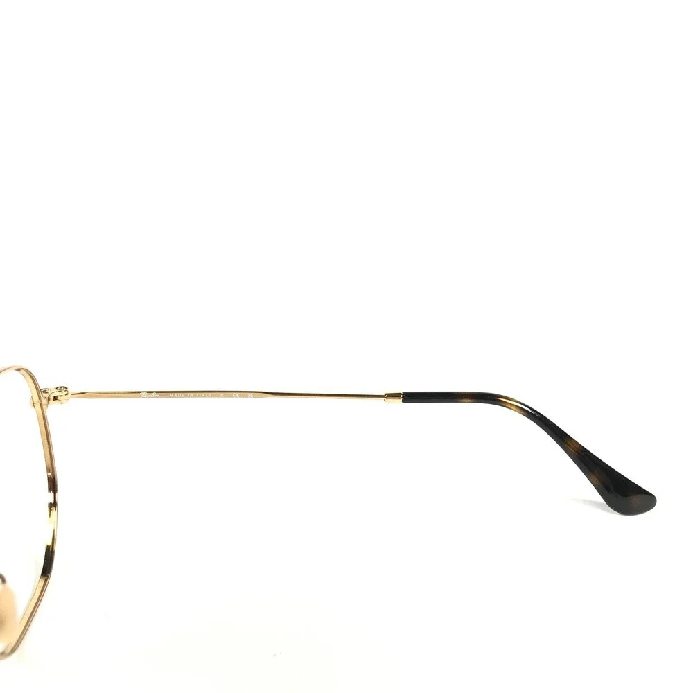 Ray-Ban Eyeglasses Frames RB3548-N 001 Gold Round Full Rim 54-21-145